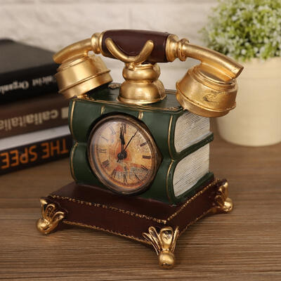 Greensen Vintage Retro Antique Phone Landline Telephone Home Desk Decor Ornament Photograph Props
Greensen Vintage Retro Antique Phone Landline Telephone Home Desk Decor Ornament Photograph Props