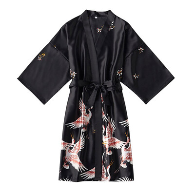 Toponeto Women Pajamas Silk-Like Fashionable Crane Sexy Nightgown Bathrobe Sexy Underwear
Toponeto Women Pajamas Silk-Like Fashionable Crane Sexy Nightgown Bathrobe Sexy Underwear