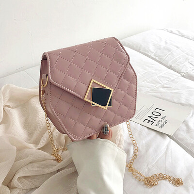 2019 new simple fashion casual shoulder bag versatile texture Messenger bag female polygon rhombic chain bag
2019 new simple fashion casual shoulder bag versatile texture Messenger bag female polygon rhombic chain bag