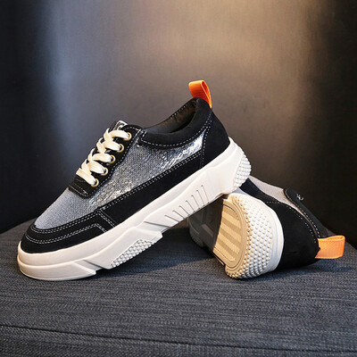 European station spring Korean version of the fashion casual womens shoes thick bottoms with students casual sports shoes
European station spring Korean version of the fashion casual womens shoes thick bottoms with students casual sports shoes
