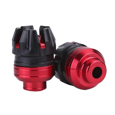 2PCs Red Falling Protecttion Guard Aluminum CNC Motorcycle Front Fork Frame Sliders Caps Crash Pad Protectors
2PCs Red Falling Protecttion Guard Aluminum CNC Motorcycle Front Fork Frame Sliders Caps Crash Pad Protectors
