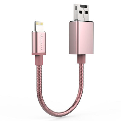 dodocool 05ft 15cm Lightning to USB-A 20 Cable with Micro SD Card Slot – Extra Data Storage Backup&Management for iPhone X
dodocool 05ft 15cm Lightning to USB-A 20 Cable with Micro SD Card Slot – Extra Data Storage Backup&Management for iPhone X