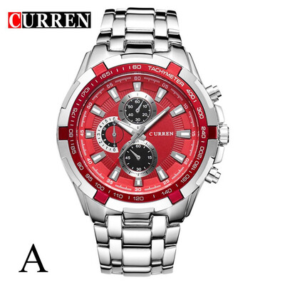 Gobestart CURREN Fashion Big Ddial Casual Business Mens Watch Quartz Waterproof Steel Bel
Gobestart CURREN Fashion Big Ddial Casual Business Mens Watch Quartz Waterproof Steel Bel