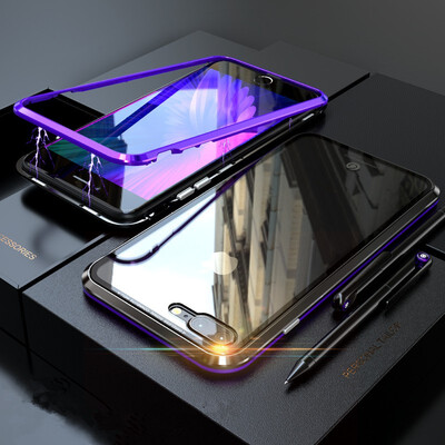 For iPhone 7 8 7 Plus 8 Plus Shockproof Phone Case BOBYT Magnetic Adsorption Metal Bumper Tempered Glass Back Cover Hard Case
For iPhone 7 8 7 Plus 8 Plus Shockproof Phone Case BOBYT Magnetic Adsorption Metal Bumper Tempered Glass Back Cover Hard Case