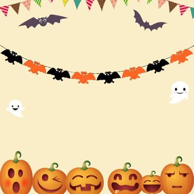 FUNNYBUNNY Trick or Treat Halloween Pumpkin Bunting Banner Hanging Decor Party Ornaments
FUNNYBUNNY Trick or Treat Halloween Pumpkin Bunting Banner Hanging Decor Party Ornaments