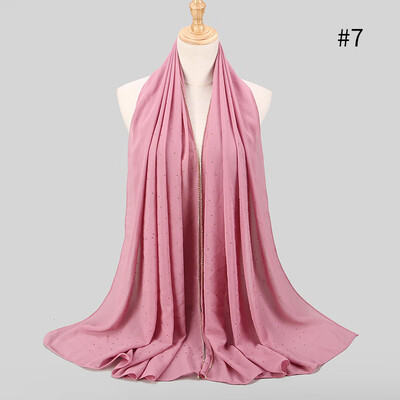 New high quality pearl chiffon inlay bit towel spring&summer long section Muslim woman hijab scarf
New high quality pearl chiffon inlay bit towel spring&summer long section Muslim woman hijab scarf