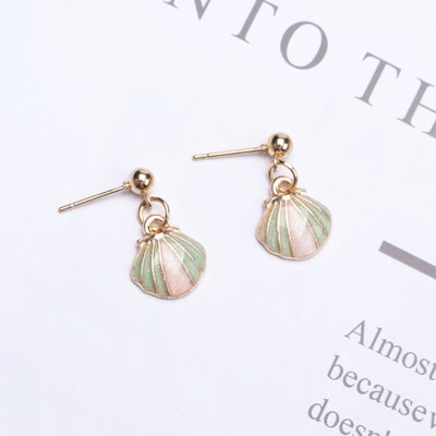 EK697 Hot Sale Sweet Natural Shell Drop Earrings For Women Enamel Drip Beach Earring DIY Wedding Jewelry Accessories Cute Gift
EK697 Hot Sale Sweet Natural Shell Drop Earrings For Women Enamel Drip Beach Earring DIY Wedding Jewelry Accessories Cute Gift
