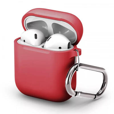 Protective Silicone Cover For AirPods Charging Case Scratch-proof Shock-proof Case Skin With Carabiner For AirPods 1
Protective Silicone Cover For AirPods Charging Case Scratch-proof Shock-proof Case Skin With Carabiner For AirPods 1