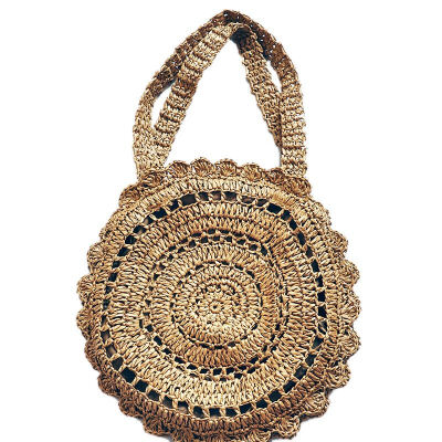 2019 Large Capacity Women Straw Shoulder Bags Solid Summer Beach Bags Hollow Out Handmade Circular Woven Reusable Shopping Bags
2019 Large Capacity Women Straw Shoulder Bags Solid Summer Beach Bags Hollow Out Handmade Circular Woven Reusable Shopping Bags