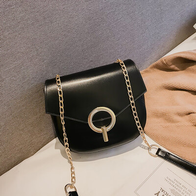 Net red black bag female 2018 autumn&winter new port wind retro saddle bag shoulder slung chic chain handbag
Net red black bag female 2018 autumn&winter new port wind retro saddle bag shoulder slung chic chain handbag