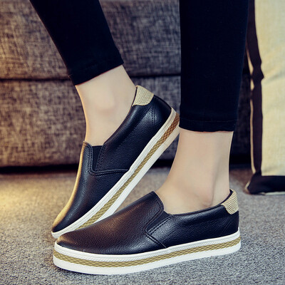 Spring white leather Lefu shoes Korean version of lazy peoples shoes flat soled casual board shoes 100 canvas shoes womens shoes
Spring white leather Lefu shoes Korean version of lazy peoples shoes flat soled casual board shoes 100 canvas shoes womens shoes