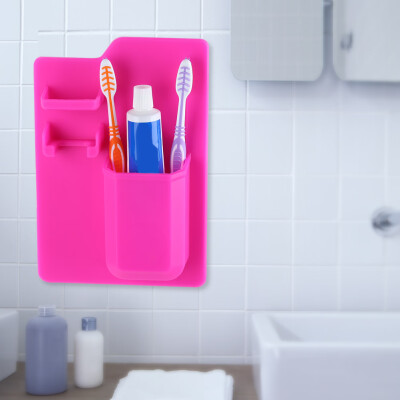 Silicone Toothbrush Toothpaste Razor Holder Bathroom Organizer Storage Rack Baskets Toothbrush Holder Toothbrush Rack
Silicone Toothbrush Toothpaste Razor Holder Bathroom Organizer Storage Rack Baskets Toothbrush Holder Toothbrush Rack