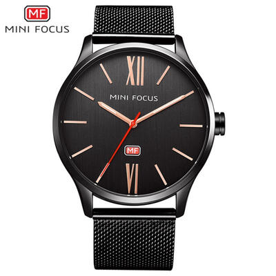 MINI FOCUS MF0018G Casual Mens 39mm Waterproof Quartz Watch With Stainless Steel Watchband
MINI FOCUS MF0018G Casual Mens 39mm Waterproof Quartz Watch With Stainless Steel Watchband