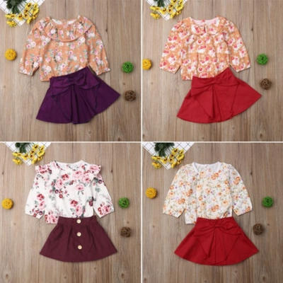 Fashion Infant Cute Baby Kids Girl Floral Long Sleeve TopsTutu Skirt Party Dress Set
Fashion Infant Cute Baby Kids Girl Floral Long Sleeve TopsTutu Skirt Party Dress Set