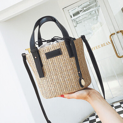 Tailored Woman Beach Straw Weaving Shoulder Bag Ladies Trendy Summer Bucket Bag Hand Bag
Tailored Woman Beach Straw Weaving Shoulder Bag Ladies Trendy Summer Bucket Bag Hand Bag