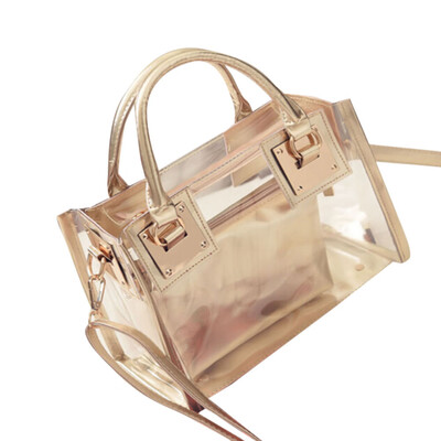 Tailored Fashion Women Transparent Shoulder Bag Jelly Candy Beach Handbag Messeng Bag BK
Tailored Fashion Women Transparent Shoulder Bag Jelly Candy Beach Handbag Messeng Bag BK