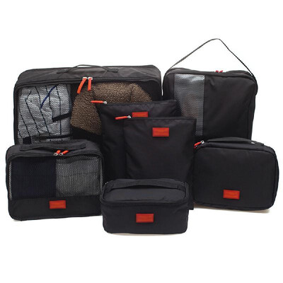 7PCSSet Multi-fonction Travel Storage Bag Waterproof Clothing Sorting Bags Portable Luggage Partition Organizers Mesh Pouch Digit
7PCSSet Multi-fonction Travel Storage Bag Waterproof Clothing Sorting Bags Portable Luggage Partition Organizers Mesh Pouch Digit