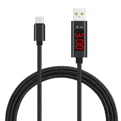 Micro USB Type C Cable 12M39ft Voltage&Current Display Nylon Braided Durable 8 PIN Charging Sync Data Cable for iPhone
Micro USB Type C Cable 12M39ft Voltage&Current Display Nylon Braided Durable 8 PIN Charging Sync Data Cable for iPhone