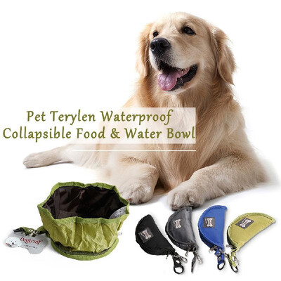 Pet Terylen Bowl Portable Folding Collapsible Waterproof Food&Water Bowl for Dogs Cats Outdoors Hiking Camping
Pet Terylen Bowl Portable Folding Collapsible Waterproof Food&Water Bowl for Dogs Cats Outdoors Hiking Camping