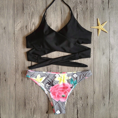 Roseonmyhand Women Printing Bandage Bikini Set Brazilian Swimwear Beachwear Swimsuit
Roseonmyhand Women Printing Bandage Bikini Set Brazilian Swimwear Beachwear Swimsuit