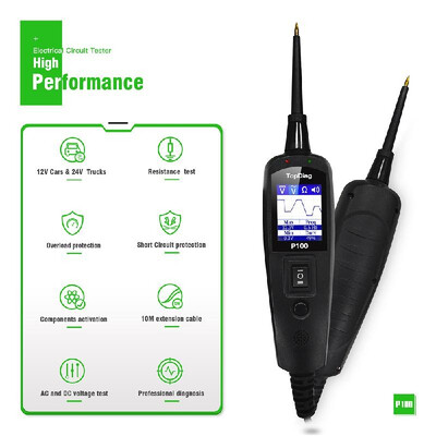 JDiag P100 Original Automotive Electrical Circuit System Tester for Cars&Trucks 0V - 70V
JDiag P100 Original Automotive Electrical Circuit System Tester for Cars&Trucks 0V - 70V