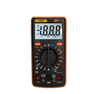 ANENG M1 Handheld Digital Multimeter LCD Backlight High Precision ACDC Voltage Current Resistance Transistor Continuity Tester Ov
ANENG M1 Handheld Digital Multimeter LCD Backlight High Precision ACDC Voltage Current Resistance Transistor Continuity Tester Ov