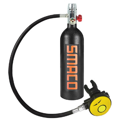 1L Scuba Oxygen Cylinder Diving Air Tank Scuba Respirator Regulator 15-20 Minutes Capacity Snorkeling Breathing Equipment
1L Scuba Oxygen Cylinder Diving Air Tank Scuba Respirator Regulator 15-20 Minutes Capacity Snorkeling Breathing Equipment