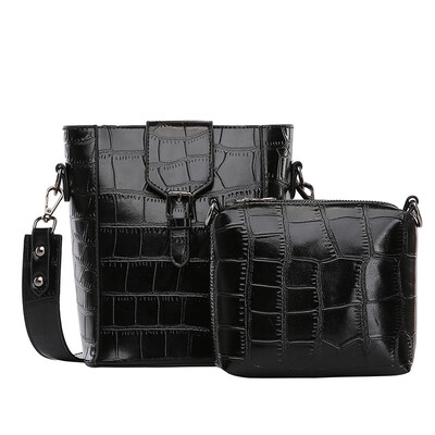 Tailored 2Pcs Fashion Women Alligator Leather Crossbody Bags Messenger Shoulder Bag
Tailored 2Pcs Fashion Women Alligator Leather Crossbody Bags Messenger Shoulder Bag