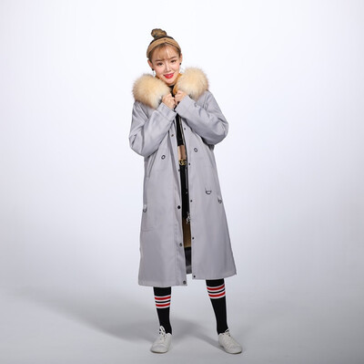 QIU YAN sent over the new winter stars rabbit fur long paragraph Parker coat female fur coat 9329
QIU YAN sent over the new winter stars rabbit fur long paragraph Parker coat female fur coat 9329