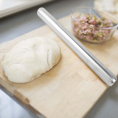 Greensen 304 Stainless Steel Rolling Pin Restaurant Homemade Bread Cookie Dough Rolling Tool
Greensen 304 Stainless Steel Rolling Pin Restaurant Homemade Bread Cookie Dough Rolling Tool