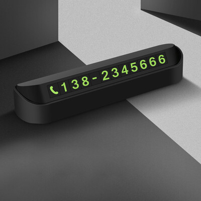 Tailored Car Styling Temporary Parking Card Phone Number Plate Night Luminous Park Stop
Tailored Car Styling Temporary Parking Card Phone Number Plate Night Luminous Park Stop
