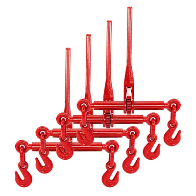 Ktaxon 4pcs Ratchet Load Binder Ratcheting Trailer Tow Chain Tie Down Hauling for 516" or 38" Grade 70 Transport Chain
Ktaxon 4pcs Ratchet Load Binder Ratcheting Trailer Tow Chain Tie Down Hauling for 516" or 38" Grade 70 Transport Chain