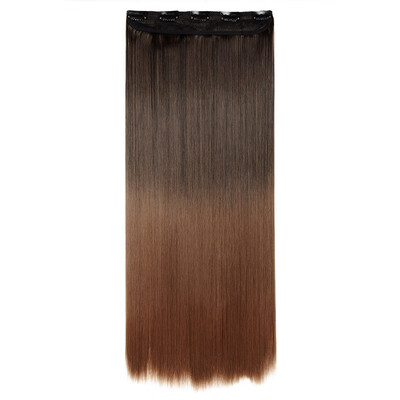 Ombre Synthetic Fiber Clips in on Hair Extension 34 Full Head One Piece 5 Clips Long Silky Curly Wavy
Ombre Synthetic Fiber Clips in on Hair Extension 34 Full Head One Piece 5 Clips Long Silky Curly Wavy