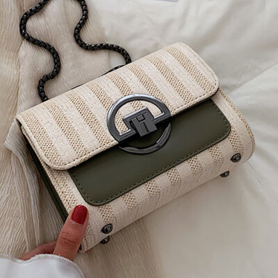 Summer slung womens bag new 2019 fashion style shoulder small square bag simple Joker chain bag tide
Summer slung womens bag new 2019 fashion style shoulder small square bag simple Joker chain bag tide