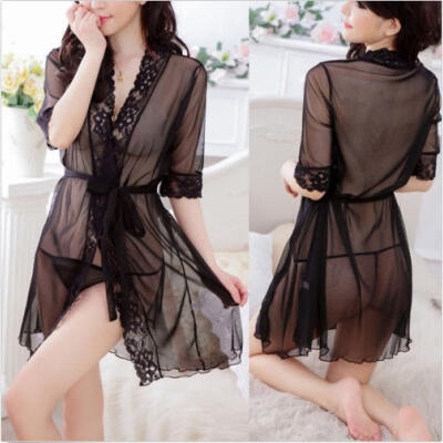 Sexy Lingerie Sleepwear Lace Women´s G-string Dress Underwear Nightwear Fashion
Sexy Lingerie Sleepwear Lace Women´s G-string Dress Underwear Nightwear Fashion
