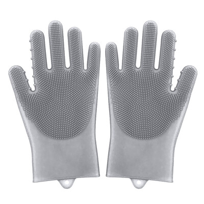 Toponeto Magic Reusable Silicone Gloves Cleaning Brush Dishwashing Gloves Heat Resistant
Toponeto Magic Reusable Silicone Gloves Cleaning Brush Dishwashing Gloves Heat Resistant
