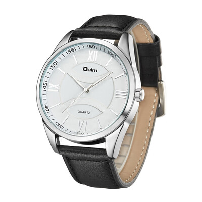 Oulm Ou Lei leather mens waterproof quartz watch mens watch simple large dial watch wholesale
Oulm Ou Lei leather mens waterproof quartz watch mens watch simple large dial watch wholesale
