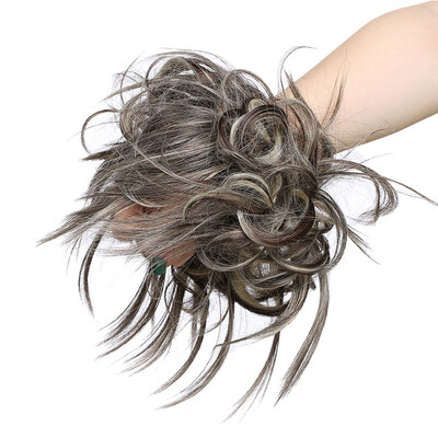 Updo Messy Bun Hair Piece Scrunchies Synthetic Wavy Bun Extensions Band Elastic Scrunchie Chignon Ponytail Hairpiece for Women
Updo Messy Bun Hair Piece Scrunchies Synthetic Wavy Bun Extensions Band Elastic Scrunchie Chignon Ponytail Hairpiece for Women