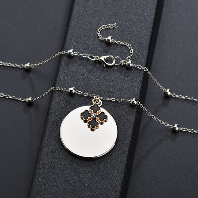 Simple Ladies Round Pendant Necklace OL Style High Quality European And American Personality Charm Wedding Party Fashion Jewelry
Simple Ladies Round Pendant Necklace OL Style High Quality European And American Personality Charm Wedding Party Fashion Jewelry