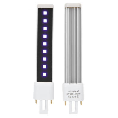 Greensen 365405nm Double Light Source 9W Nail Gel Curing Dryer Light Tube Replacement Lamp Bulb
Greensen 365405nm Double Light Source 9W Nail Gel Curing Dryer Light Tube Replacement Lamp Bulb