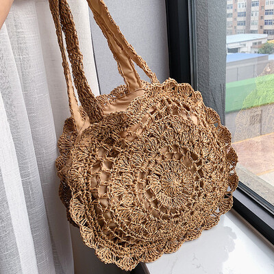 New hollow straw bag holiday beach bag fashion handmade straw bag woven bag female shoulder bag tide
New hollow straw bag holiday beach bag fashion handmade straw bag woven bag female shoulder bag tide