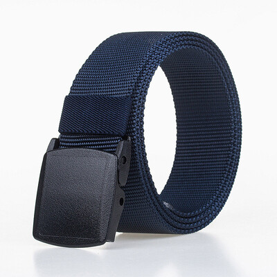 Men&Women belt high quality solid color Nylon Plastic buckle Men belt outdoor casual cowboy pants belt
Men&Women belt high quality solid color Nylon Plastic buckle Men belt outdoor casual cowboy pants belt