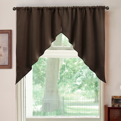 Gobestart Elegant Sheer Organza Kitchen Rod Pocket Window Curtain Treatment Set
Gobestart Elegant Sheer Organza Kitchen Rod Pocket Window Curtain Treatment Set