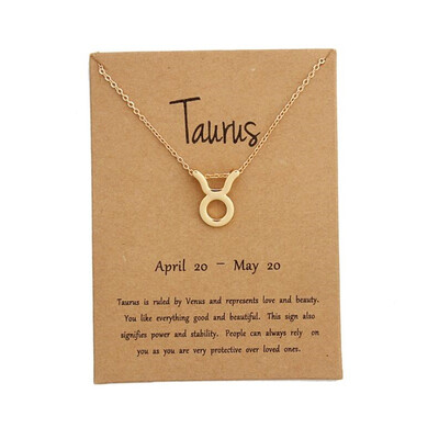 12 Constellation Zodiac Sign Pendant Necklace Gold Short Chain Choker Leo Libra Necklaces for Womens Girl Jewelry Birthday Gift
12 Constellation Zodiac Sign Pendant Necklace Gold Short Chain Choker Leo Libra Necklaces for Womens Girl Jewelry Birthday Gift