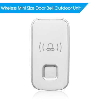 Wireless Mini Size Door Bell Outdoor Push Button IP55 Waterproof Doorbell Elegant Design Sensitive Transmission White
Wireless Mini Size Door Bell Outdoor Push Button IP55 Waterproof Doorbell Elegant Design Sensitive Transmission White