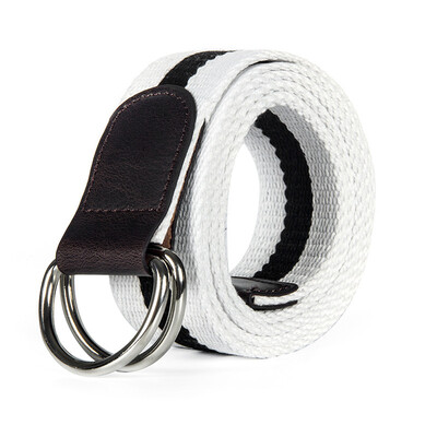 Unisex canvas belt fashion stripe canvas Alloy Double ring buckle Men belt outdoor casual Men&Women cowboy pants belt
Unisex canvas belt fashion stripe canvas Alloy Double ring buckle Men belt outdoor casual Men&Women cowboy pants belt