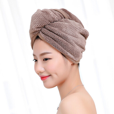 Microfiber Solid Hair Turban Quickly Dry Hair Hat Womens Girls Ladys Cap Bathing Tool Drying Towel Head Wrap Hat
Microfiber Solid Hair Turban Quickly Dry Hair Hat Womens Girls Ladys Cap Bathing Tool Drying Towel Head Wrap Hat