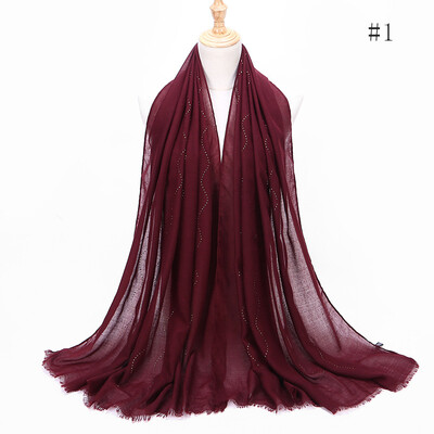 Foreign trade new diamond-studded cotton scarf hairy edge autumn&winter solid color hot drilling hot scarf MSL047
Foreign trade new diamond-studded cotton scarf hairy edge autumn&winter solid color hot drilling hot scarf MSL047