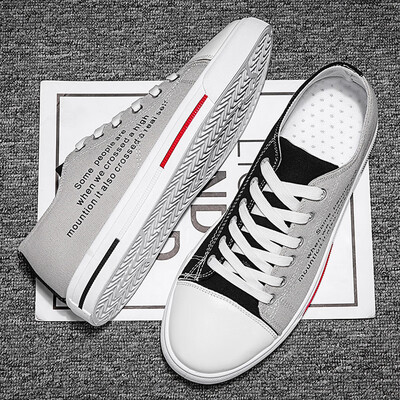 Summer student flat bottom shoes mens casual shoes Korean version of the trend of wild personality deodorant breathable canvas mens shoes
Summer student flat bottom shoes mens casual shoes Korean version of the trend of wild personality deodorant breathable canvas mens shoes