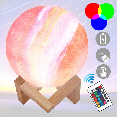 〖Follure〗Colorful LED 3D Print Moon Lamp Starry Moon Night Light Lamp With StandRemote
〖Follure〗Colorful LED 3D Print Moon Lamp Starry Moon Night Light Lamp With StandRemote